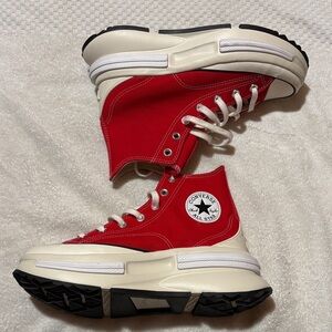 Converse chuck taylor women run star legacy CX platform high top Red